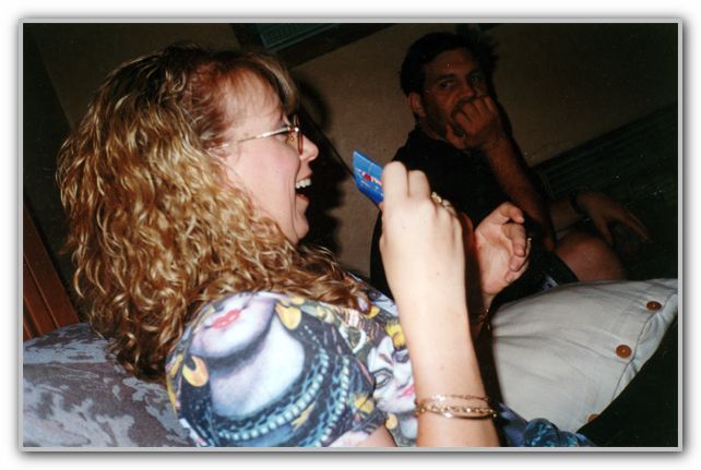 SJ at CJ & BJ house Xmas Morn 1999